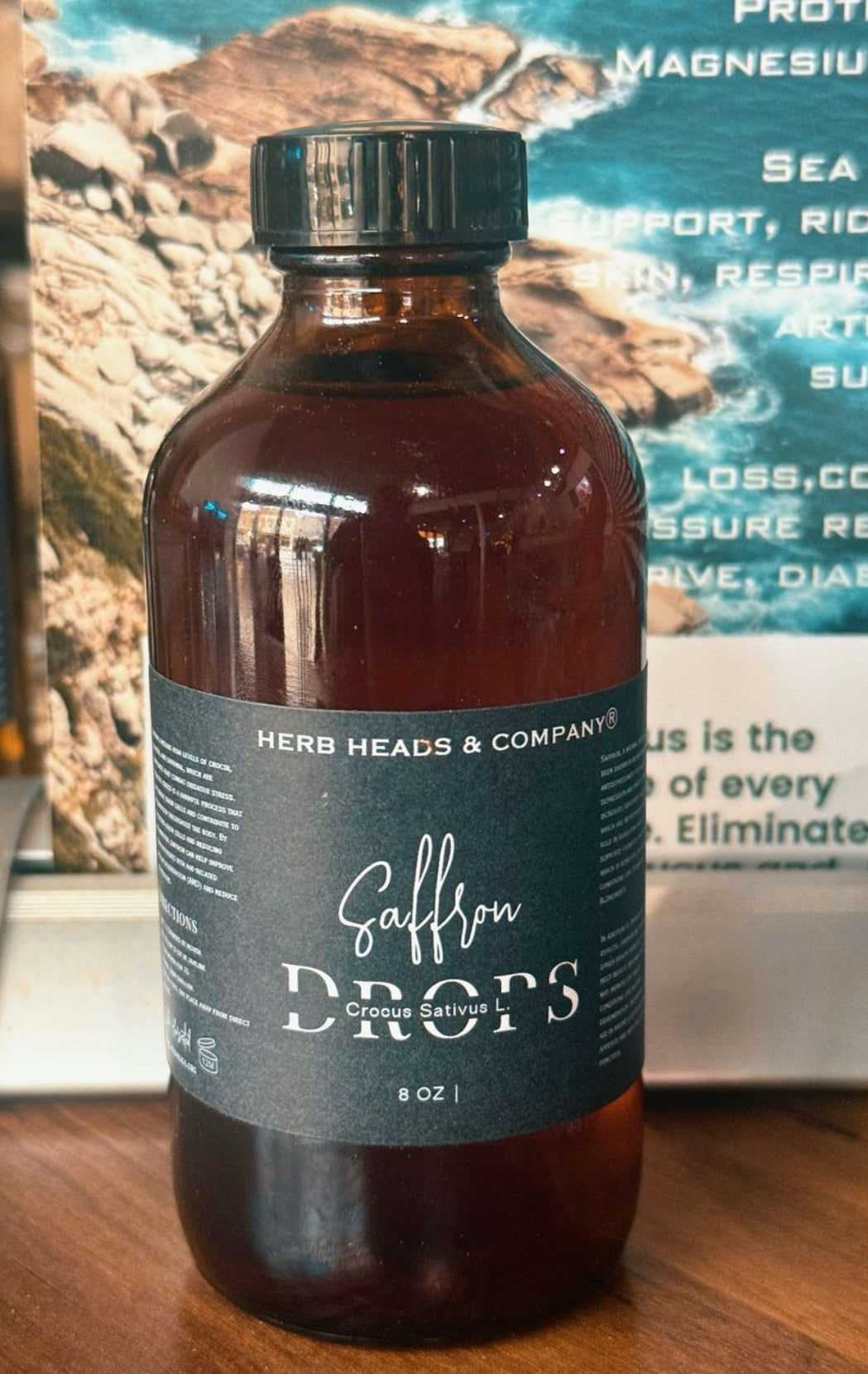 Saffron Tincture Drops •Anti-depressants -Mood boosting effects