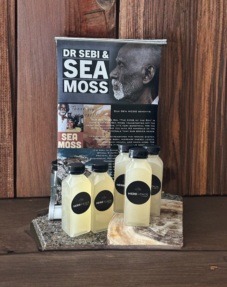 Wild Crafted Sea Moss Lemonade (Case of 5)