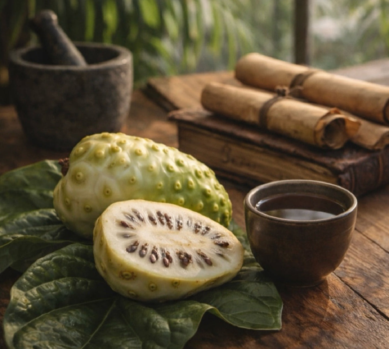 Noni Fruit (Morinda citrifolia) •Noni Juice