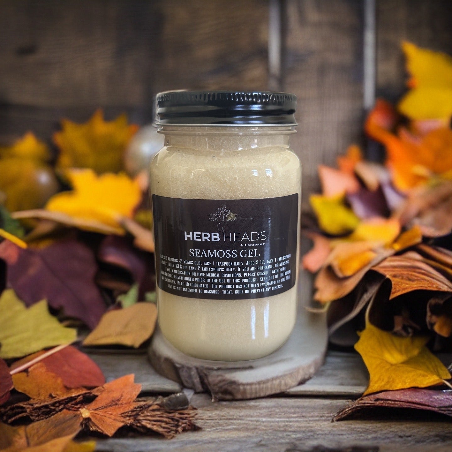 Wild Crafted Raw Sea Moss Gel  “The King of the Sea”.   (24 oz.)