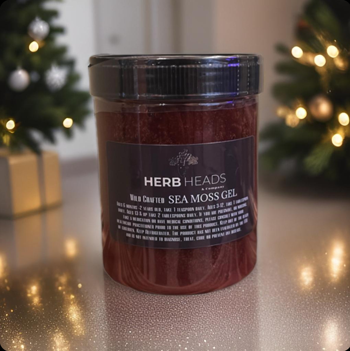 Wild Crafted Raw Sea Moss Gel  “The King of the Sea”.   (24 oz.)