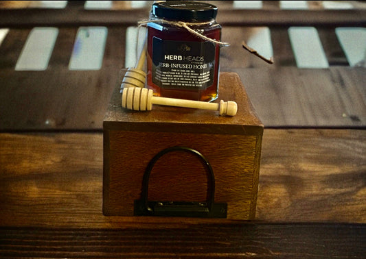 The Honeycomb •Raw Infused-Herbal Honey
