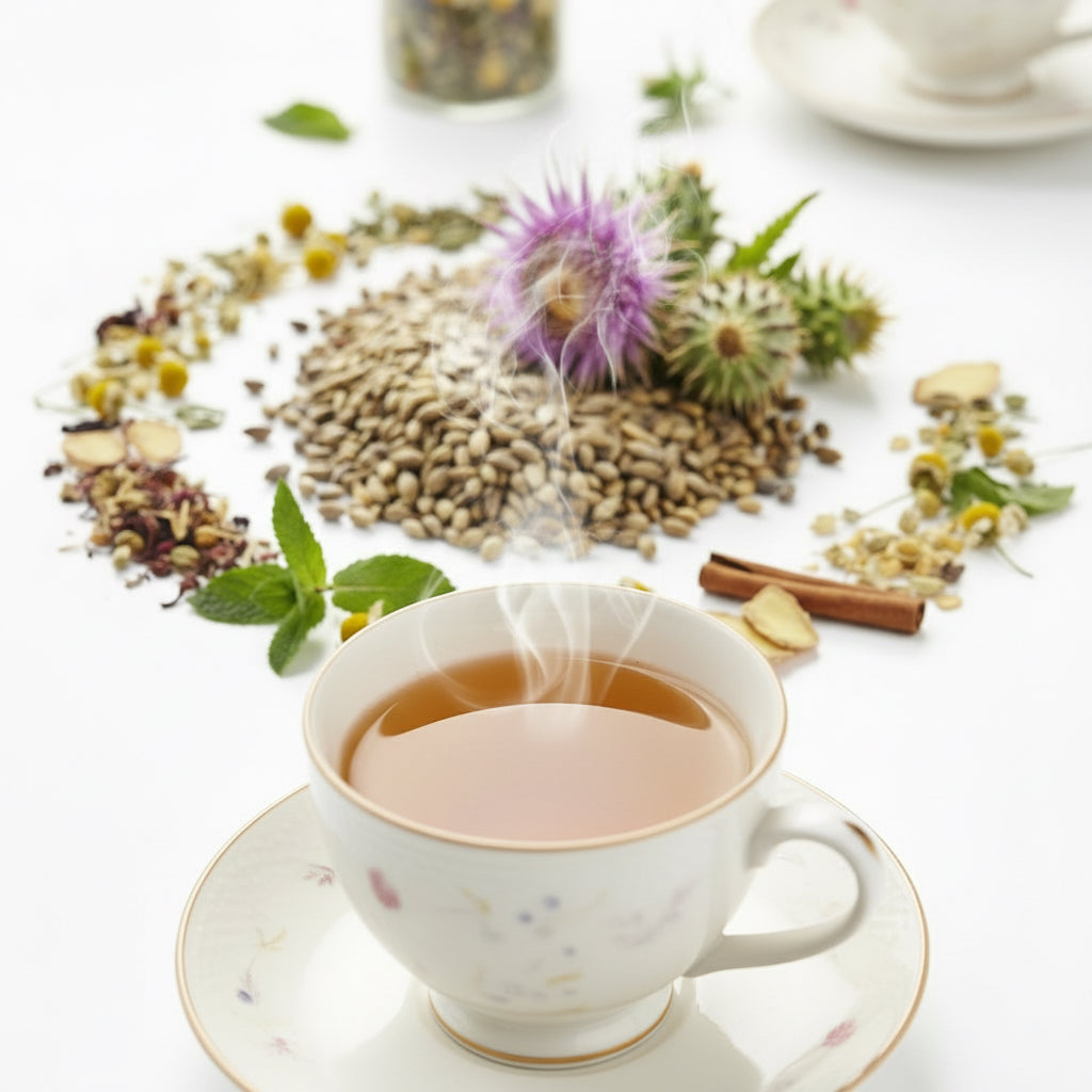 Milk Thistle •Silybum marianum