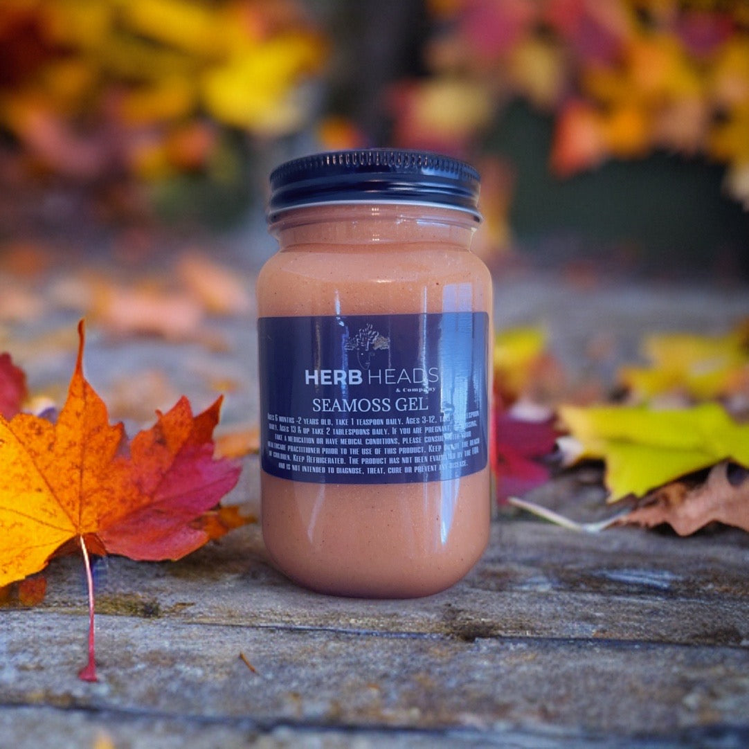 Wild Crafted Raw Sea Moss Gel  “The King of the Sea”.   (24 oz.)