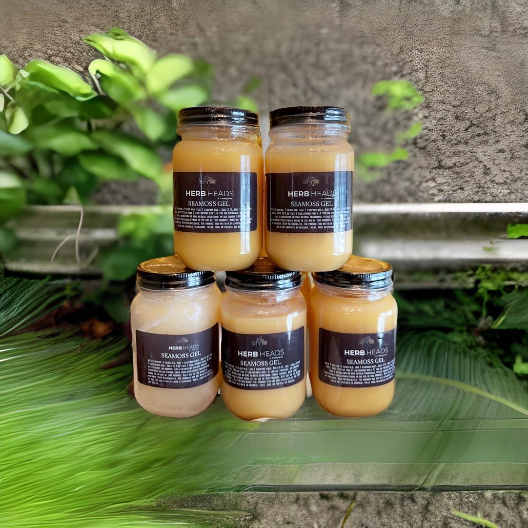 Wild Crafted Raw Sea Moss Gel  “The King of the Sea”.   (24 oz.)