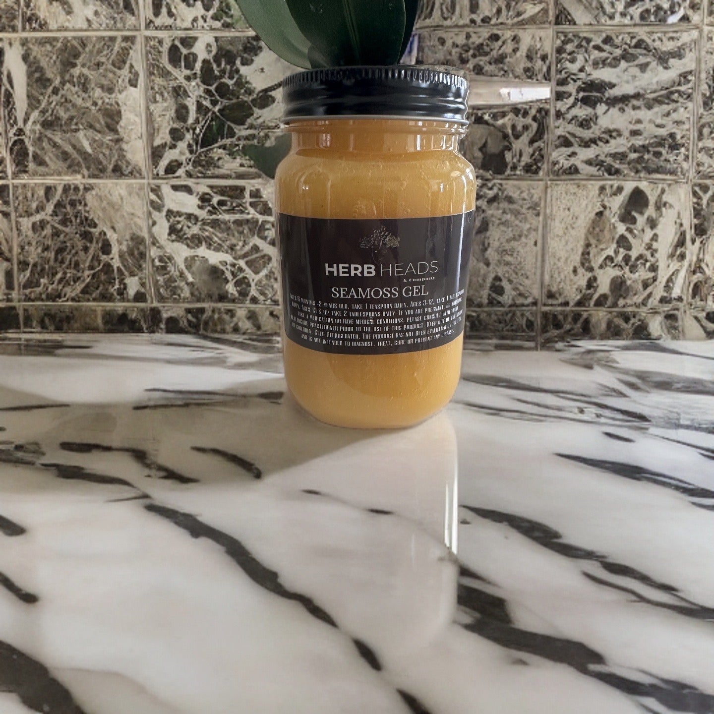 Wild Crafted Raw Sea Moss Gel  “The King of the Sea”.   (24 oz.)