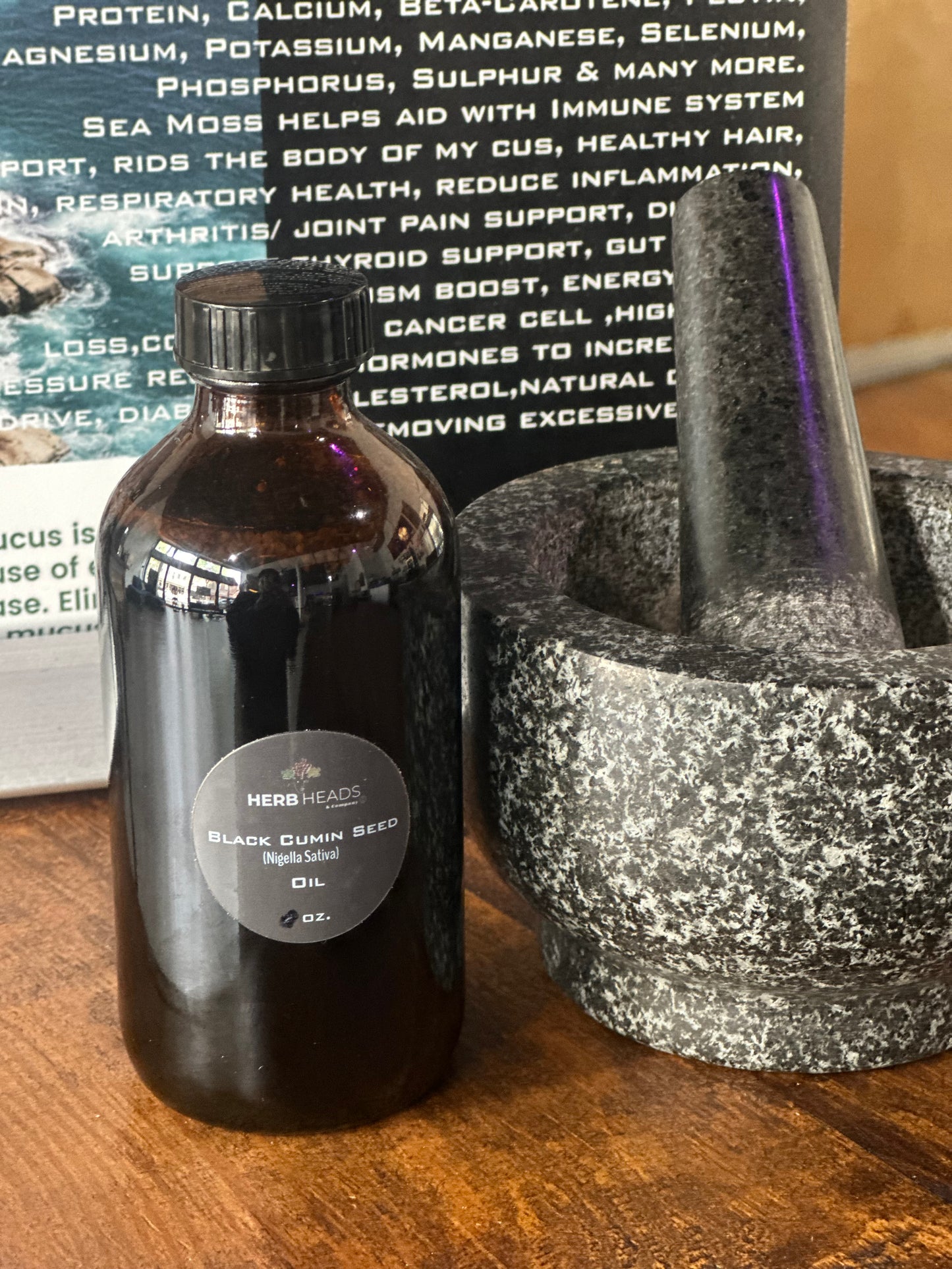 Black Cumin (Nigella sativa) •Black Seed