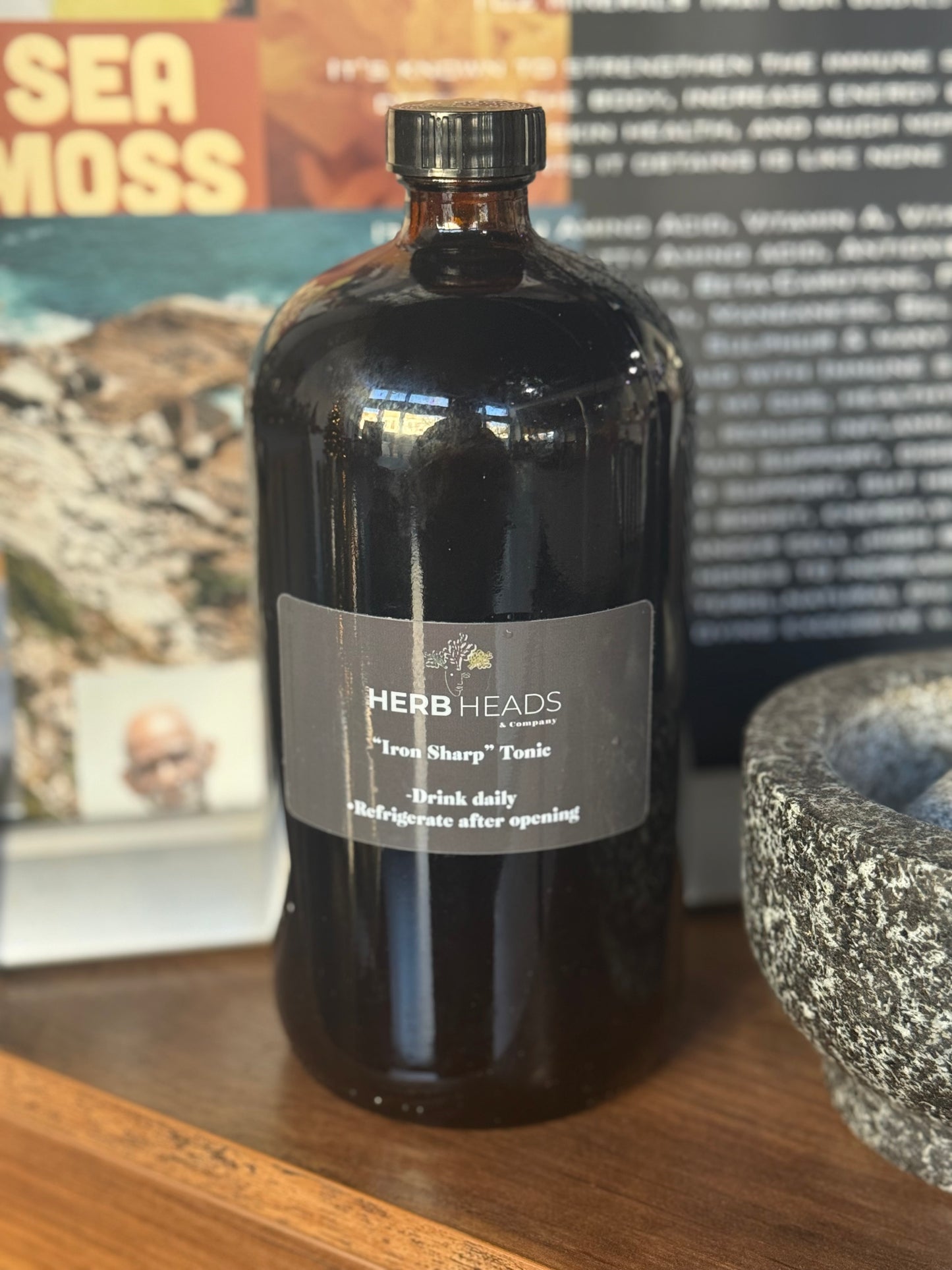 “Iron Sharp” Tonic •Low Iron deficiency, Anemia