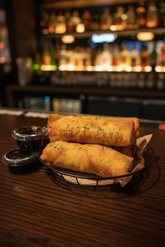 Cajun’ Boudin Egg Rolls (2)