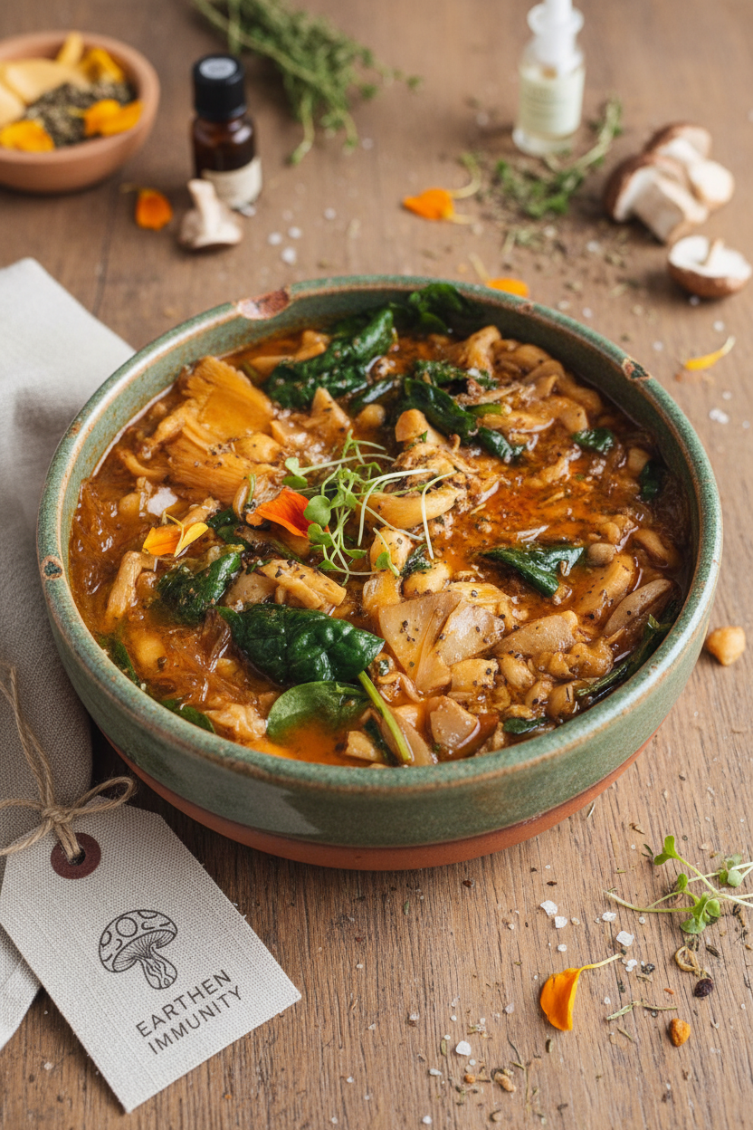 “Baba” Medicinal Mushroom Soup