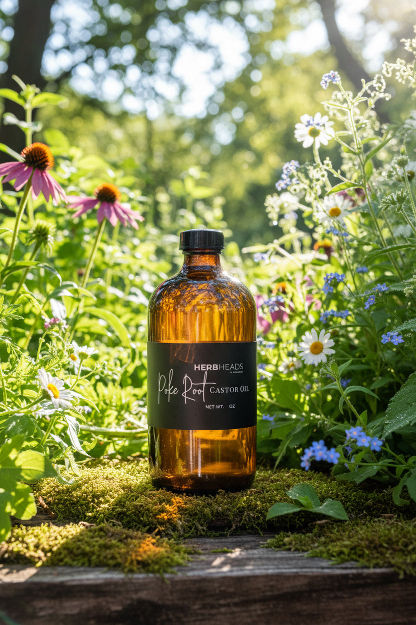 Poke Root (Phytolacca Americana) Castor Oil