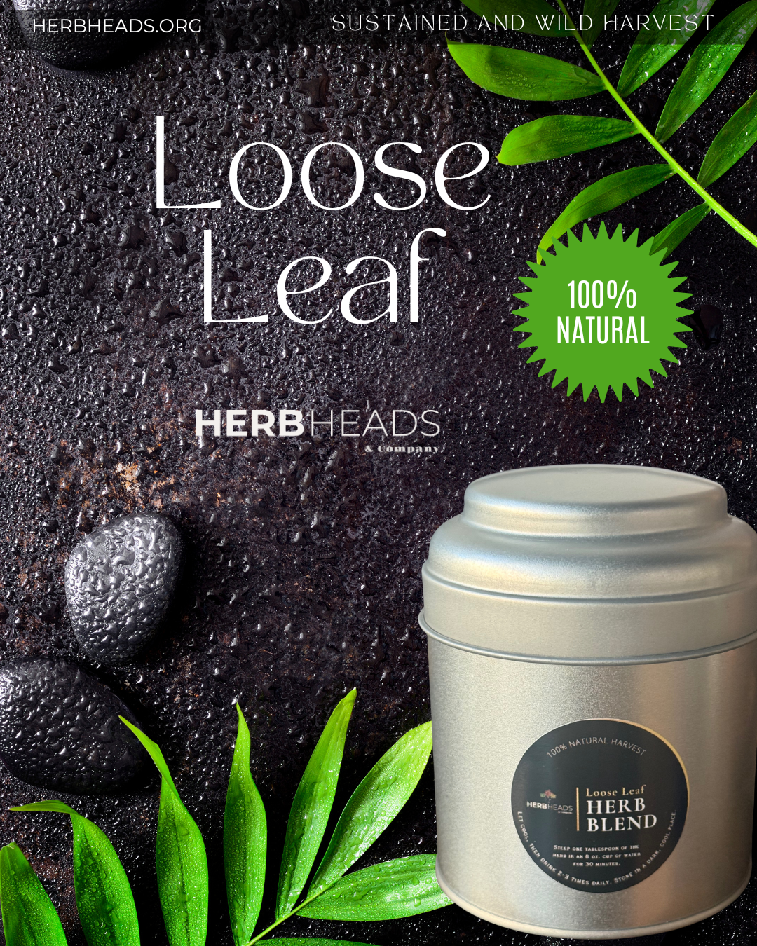 Rooibos Africana •Vanilla & Orange Loose Tea Blend