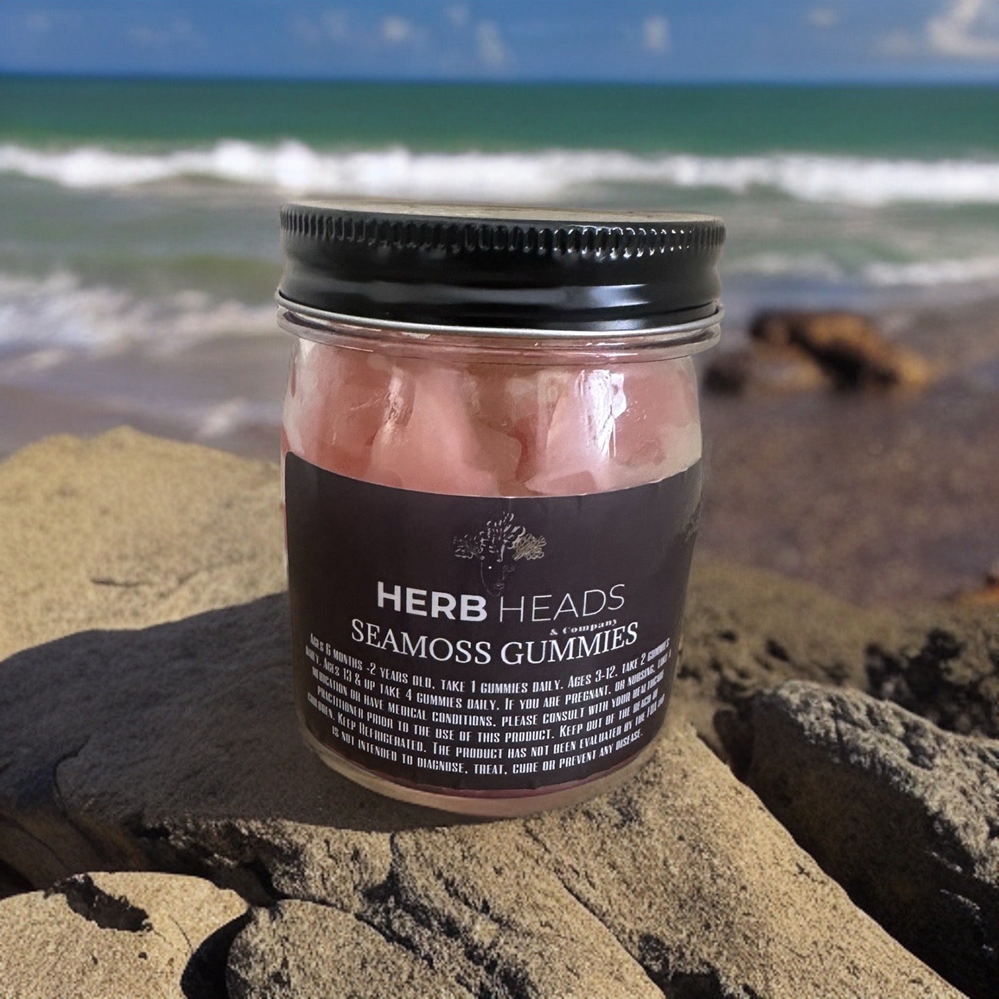 Wild Crafted Raw Sea Moss Gel “The King of the Sea”. (20 oz.) – HERB HEADS  & Co.®️Apothecary & Makery